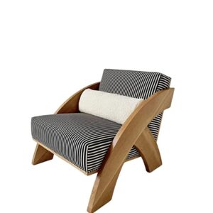 TJ Arc Lounge Chair | Wooden Chair Design | Sagwan Wood | Furniture