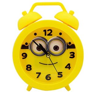 Aarvi Table Alarm Clock for Kids Minion Design (1 Pcs)