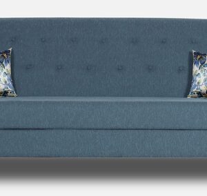 Bali 3 Seater Sofa In Blue Colour