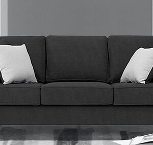 Ladybug 3 Seater Sofa In Charcoal Grey Colour